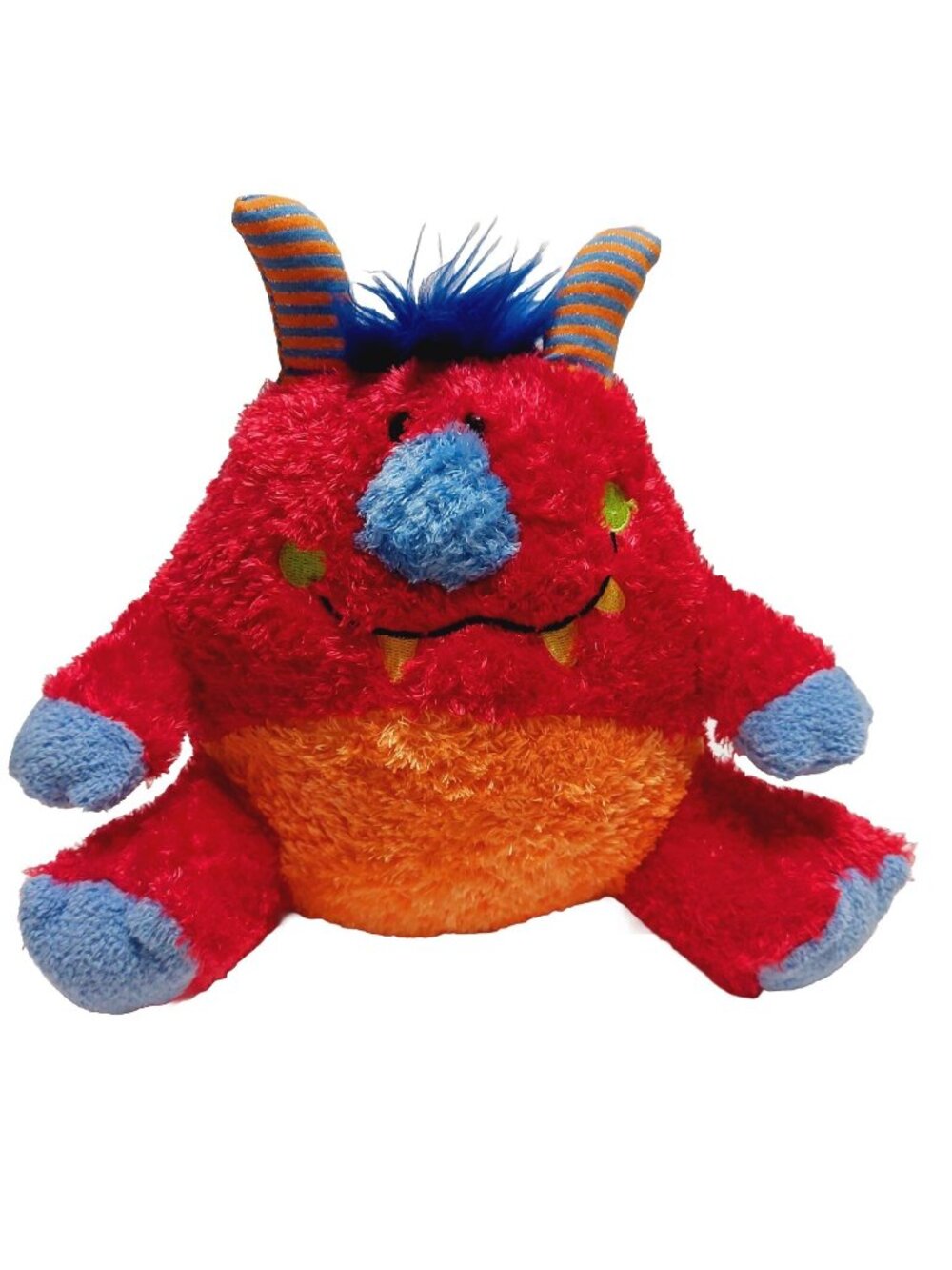 Mary Meyer Sweet Rascals Red Blue Monster Plush Stuffed Animal 8"